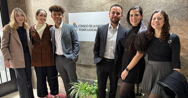 Estudiantes de Yale Law School de intercambio en la Facultad de Derecho UP